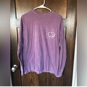 Ivory Ella purple Long sleeve tee - medium